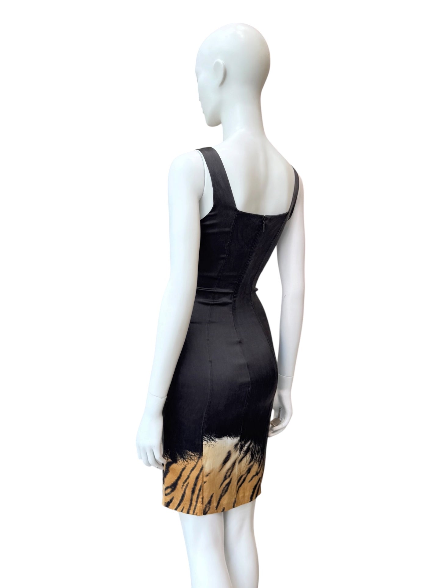 Roberto Cavalli 2010s - robe drapée en soie