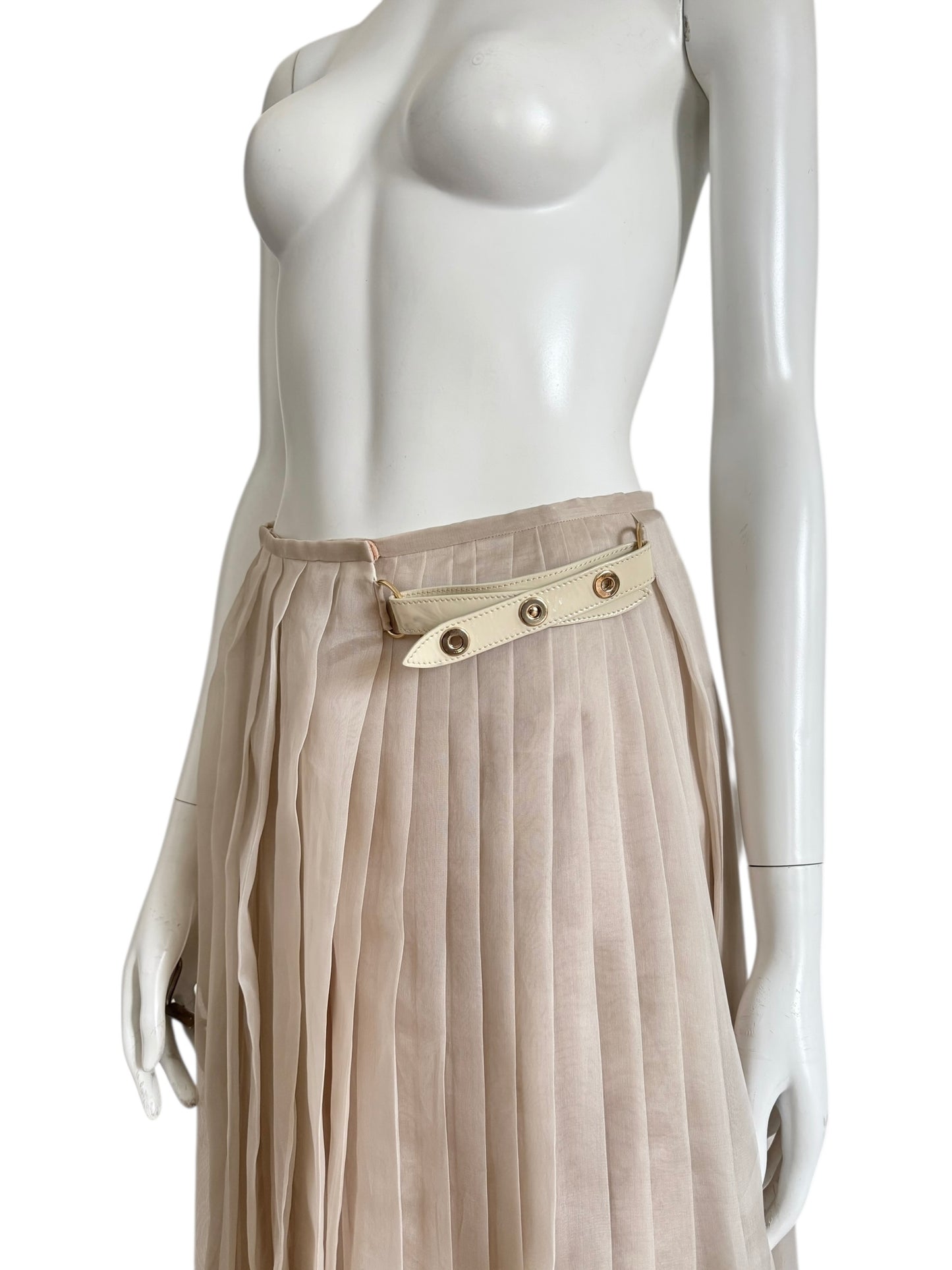 Jupe plissée Fendi F/W 2019