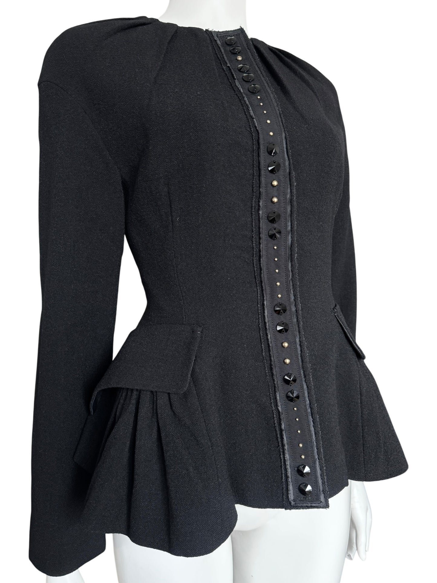 Prada Fw2009 – Veste structurée en laine