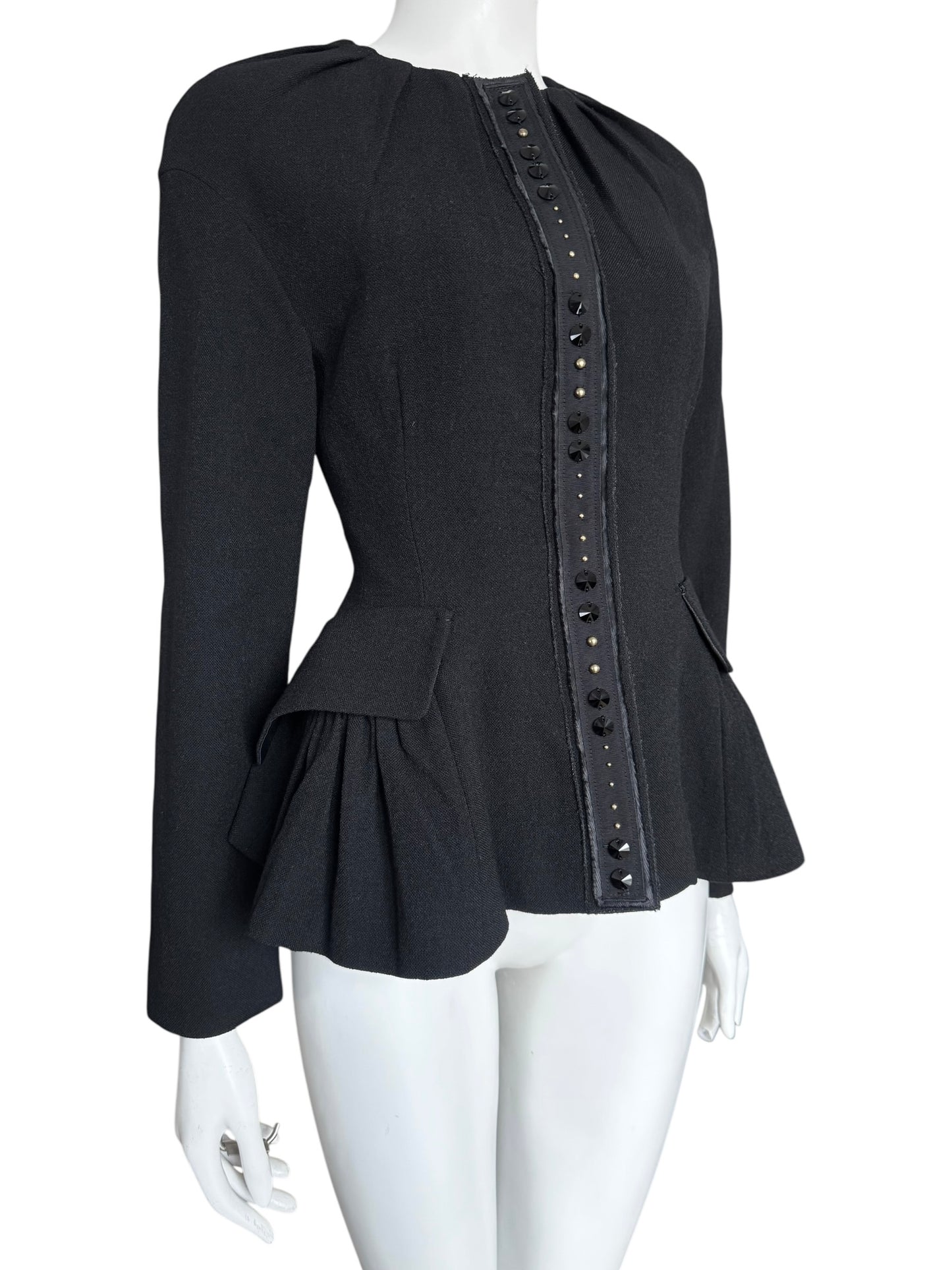 Prada Fw2009 – Veste structurée en laine