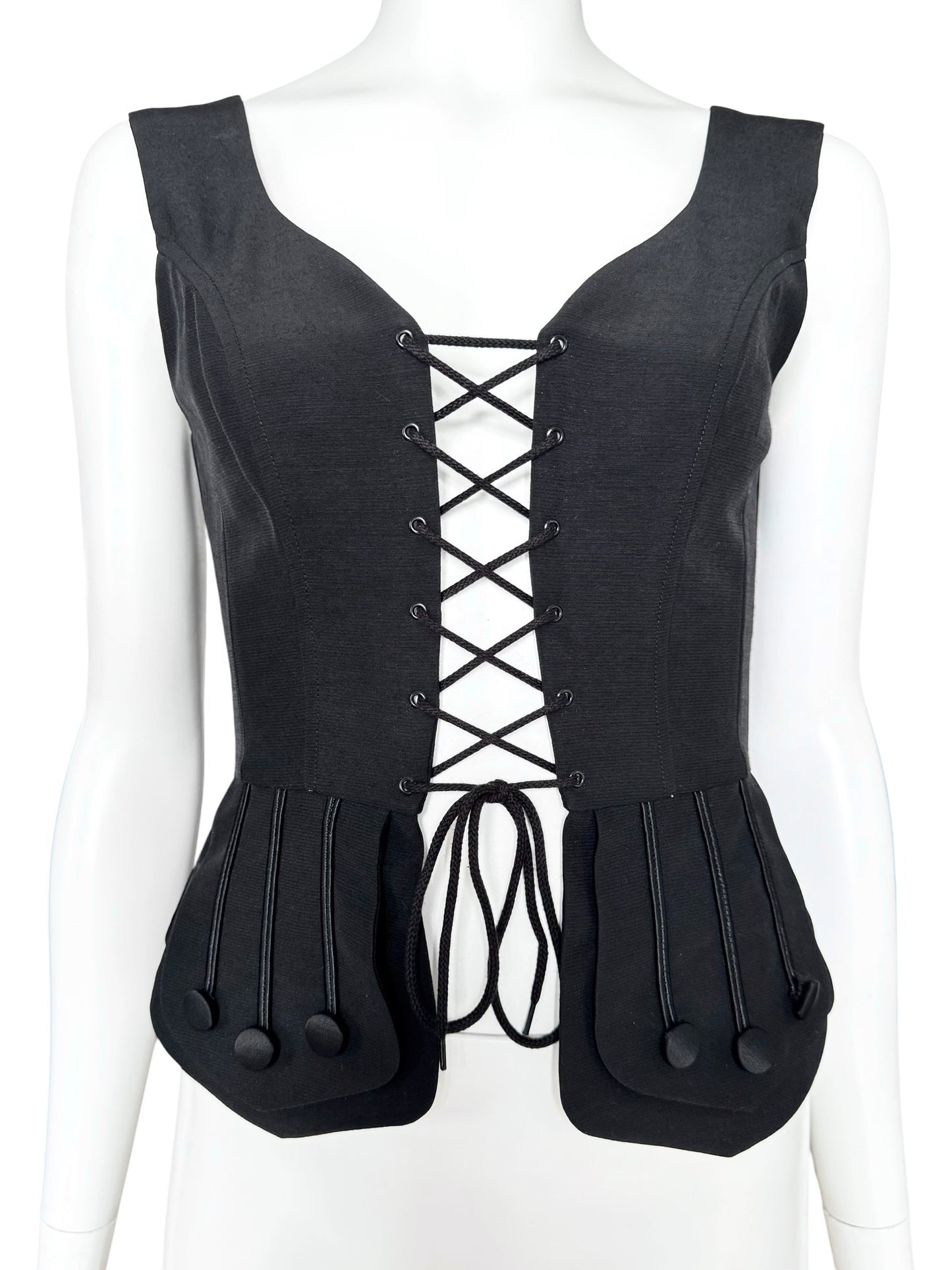 Plein Sud SS1993 – Corset à lacets