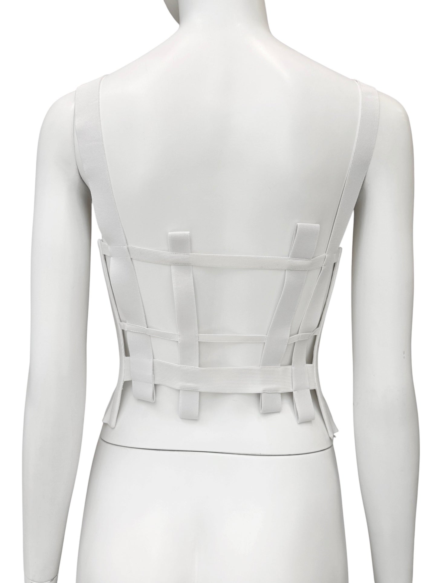 Dirk Bikkembergs SS1998 - bustier « cage »