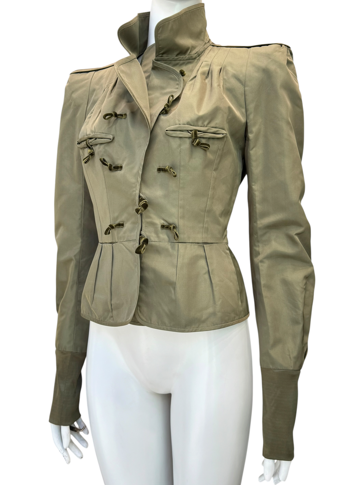 Yves Saint Laurent by Tom Ford FW2004 - veste « pagode » en soie