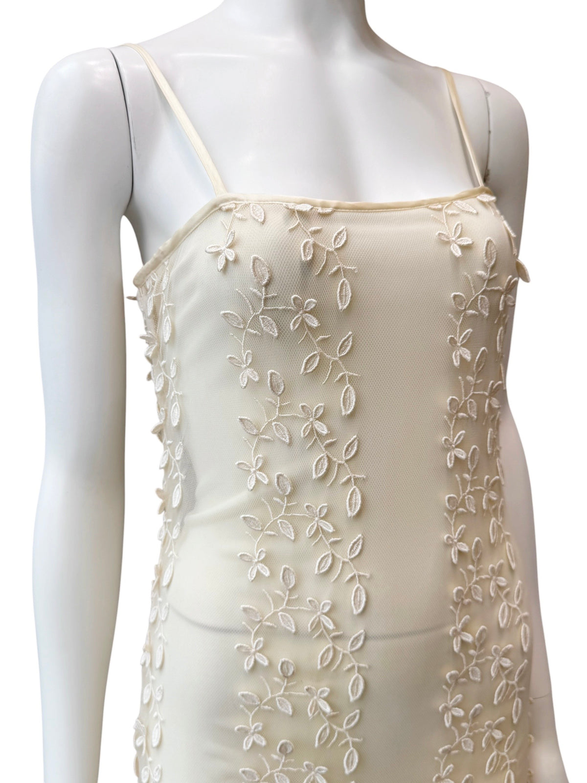 La Perla - robe tulle brodé