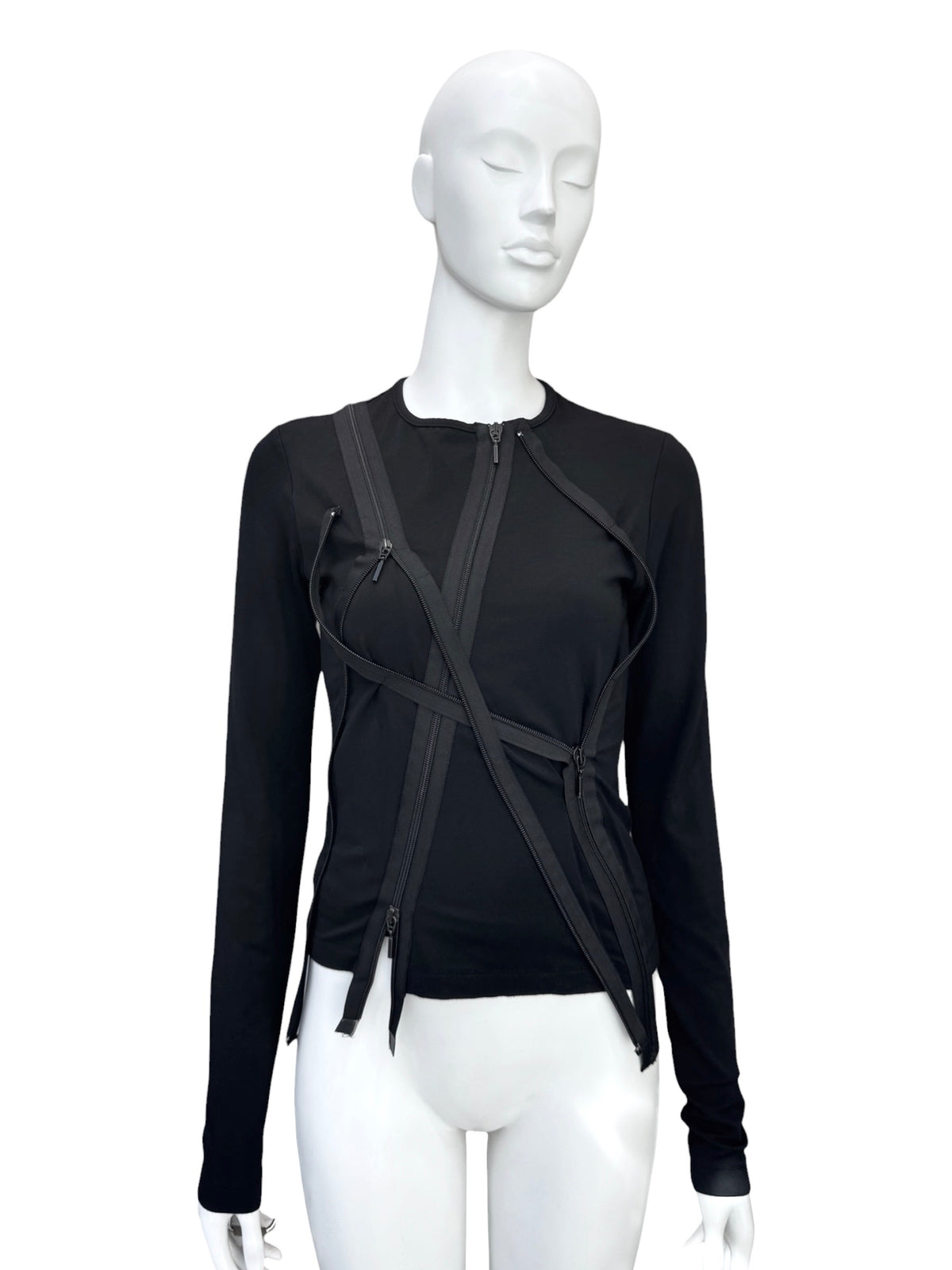 Plein Sud FW2003 - top multi-zip
