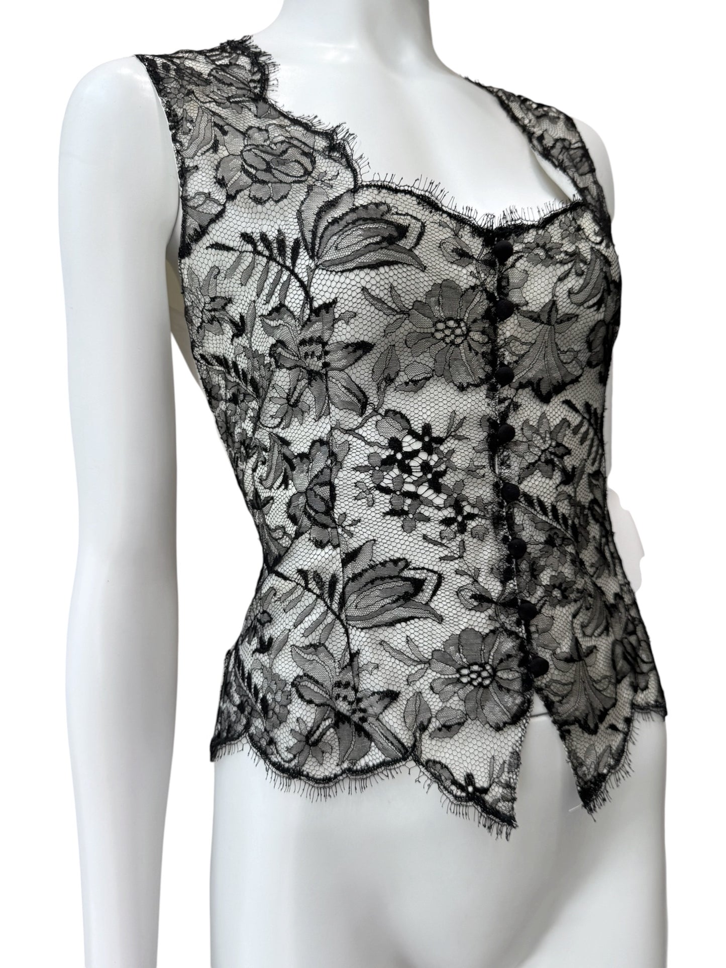 Lolita Lempicka FW1994 - top en dentelle