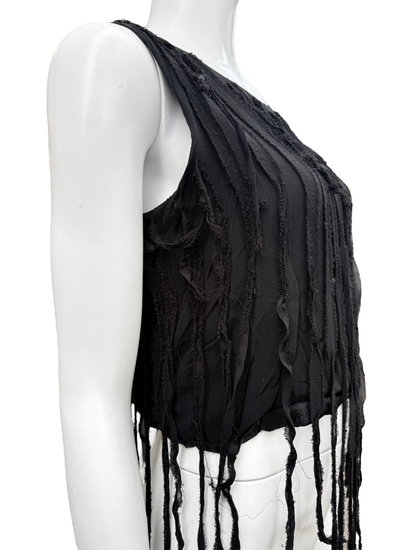 Moschino Cheap and Chic – Top à franges, circa 2002