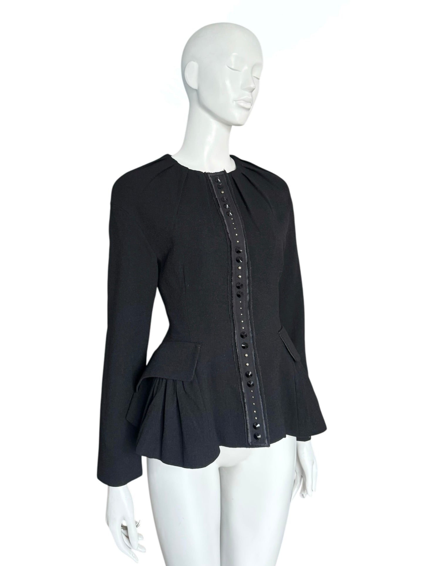 Prada Fw2009 – Veste structurée en laine