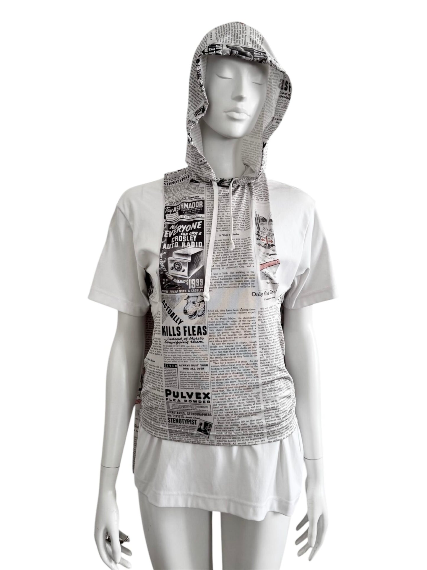 T-shirt Comme des Garçons Newspaper S/S 2019