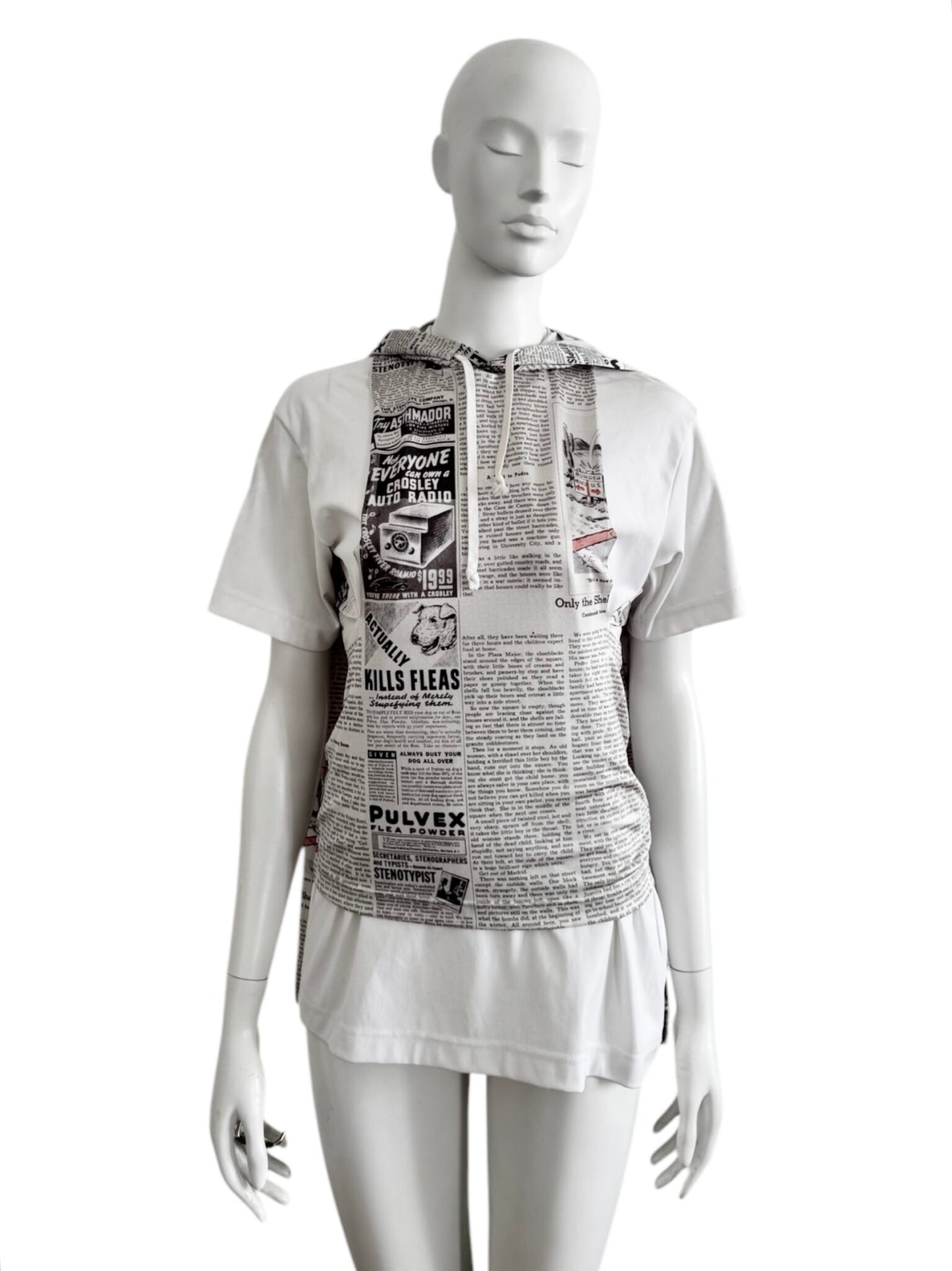 T-shirt Comme des Garçons Newspaper S/S 2019
