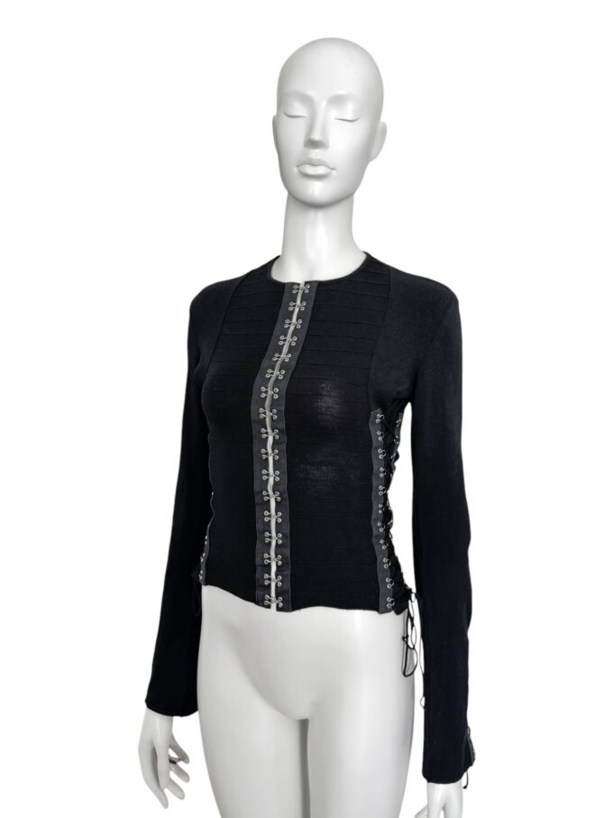 Pull à lacets John Galliano S/S 2003