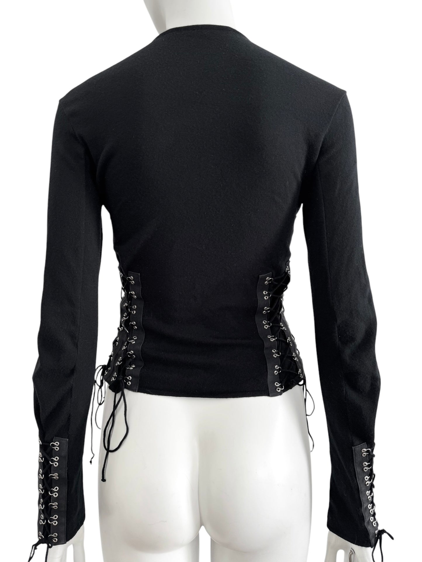 Pull à lacets John Galliano S/S 2003