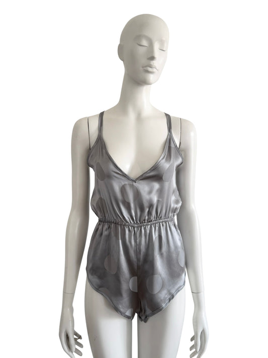 Body vintage en soie