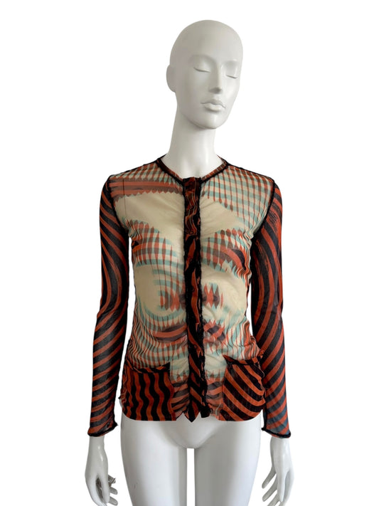 Top mesh Jean-Paul Gaultier F/W 2001