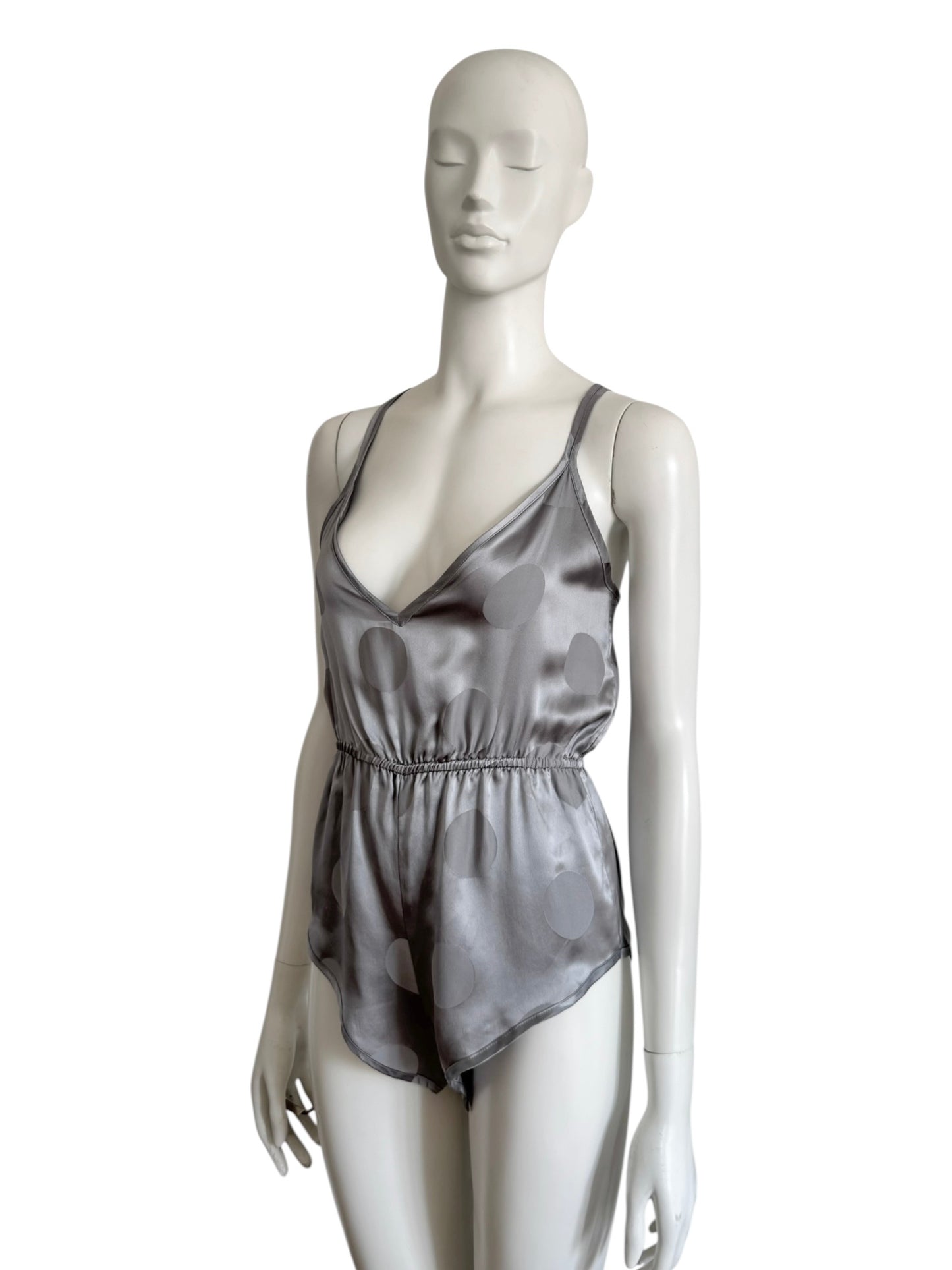 Body vintage en soie