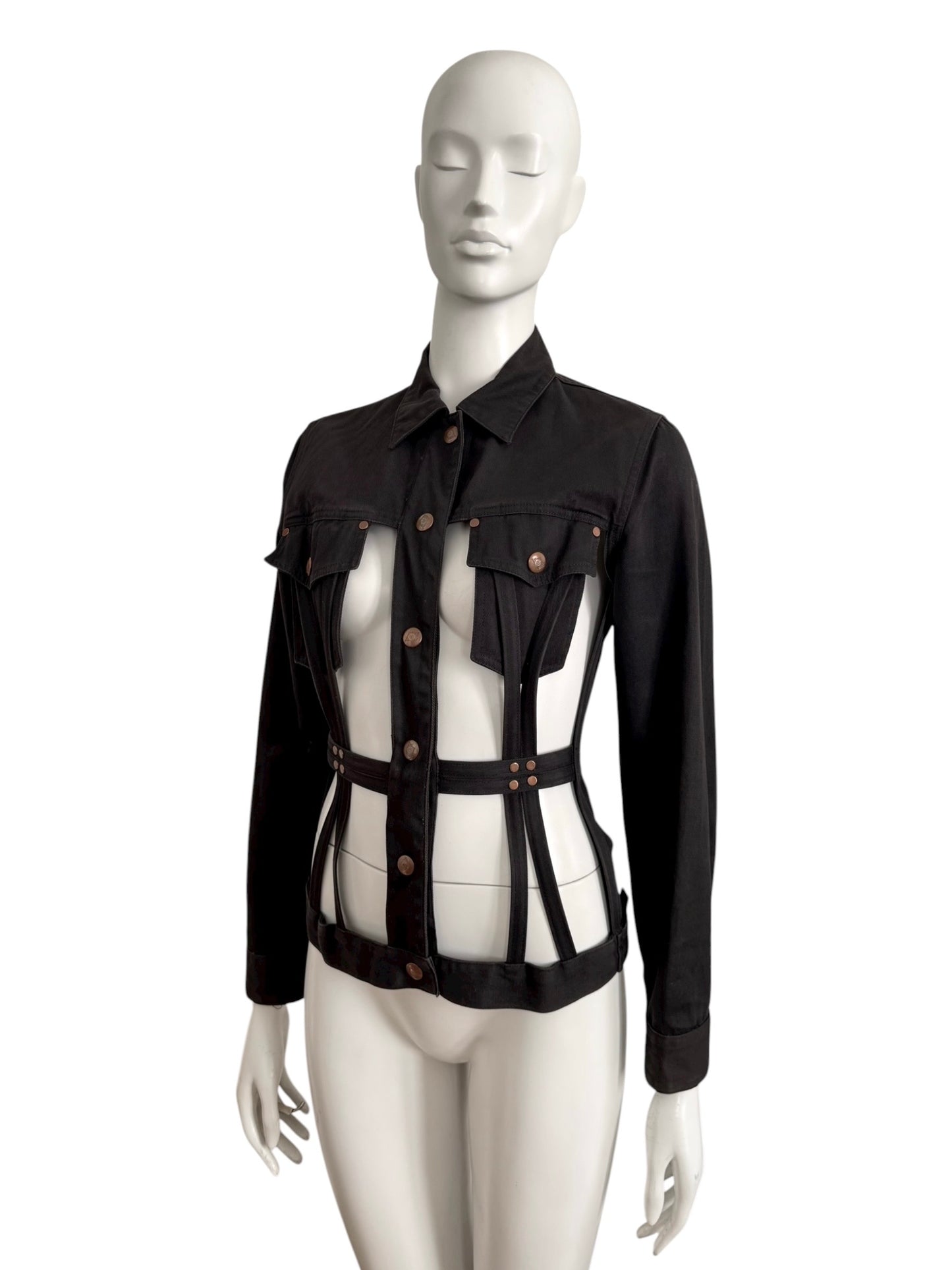 Junior Gaultier S/S 1989 Cage Jacket