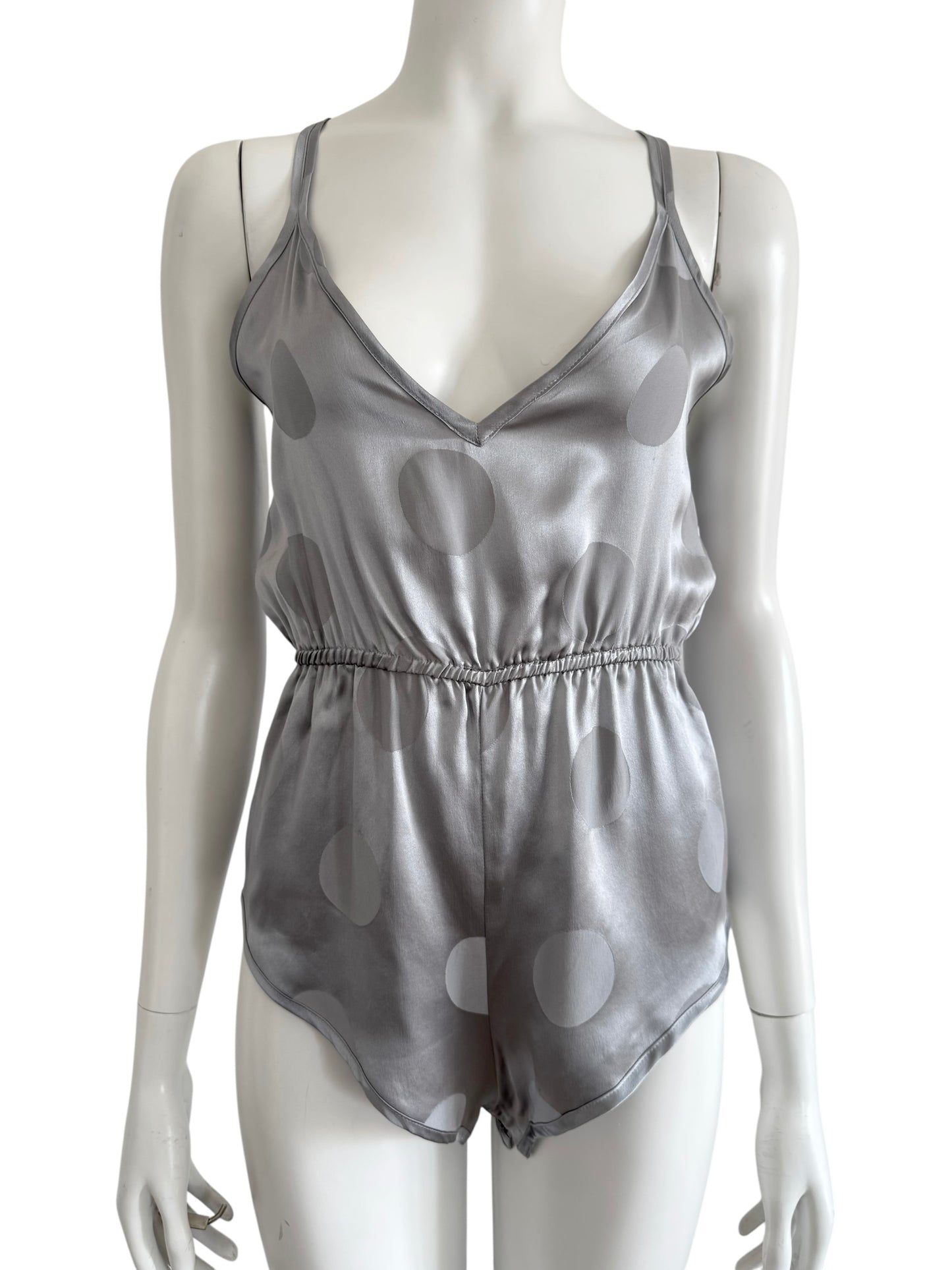 Body vintage en soie