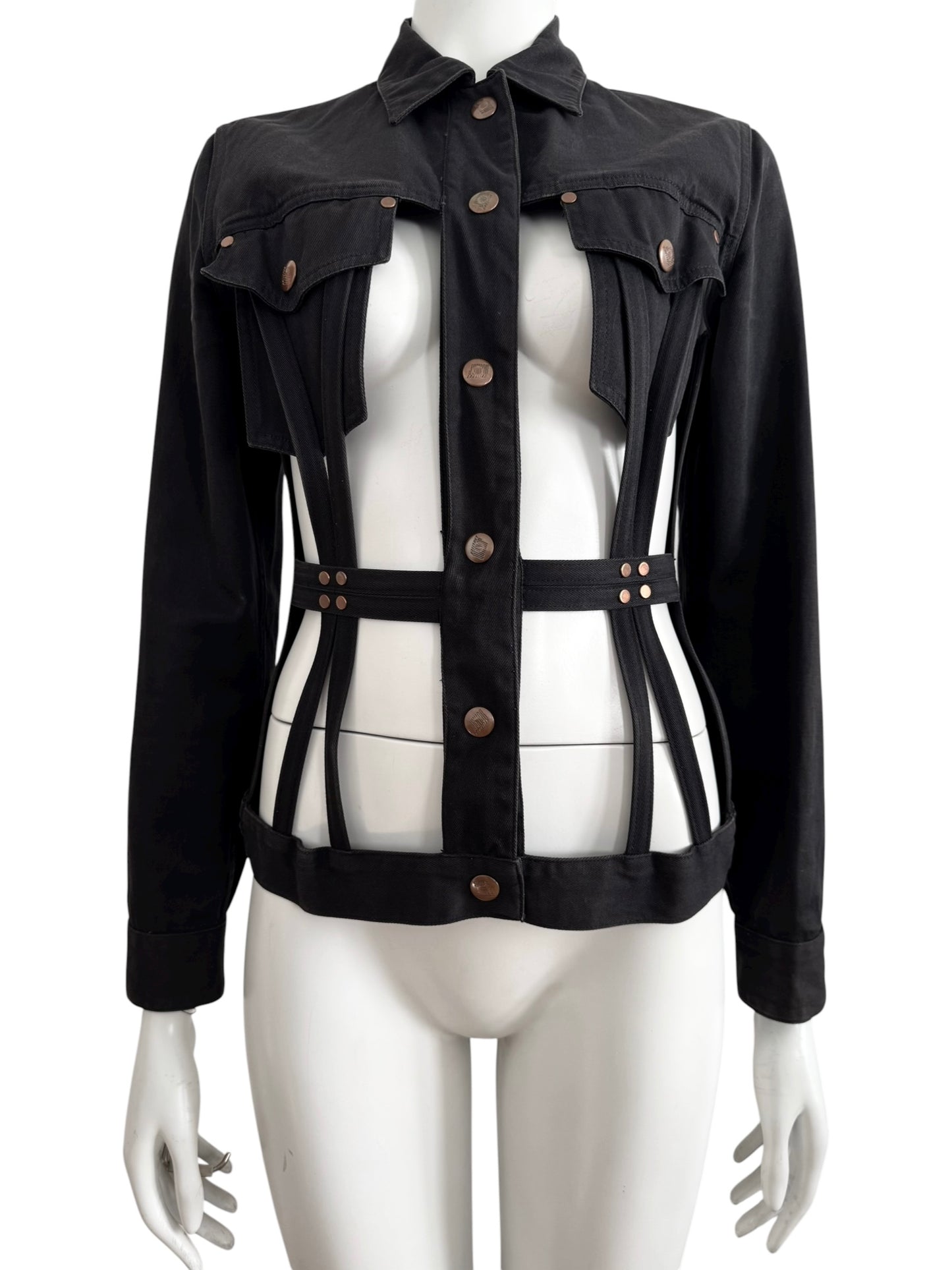 Junior Gaultier S/S 1989 Cage Jacket