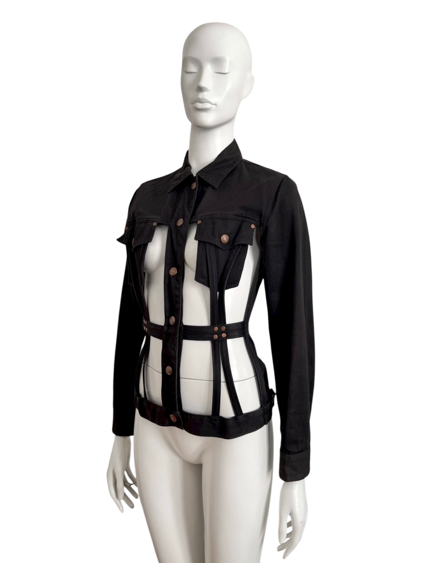 Junior Gaultier S/S 1989 Cage Jacket
