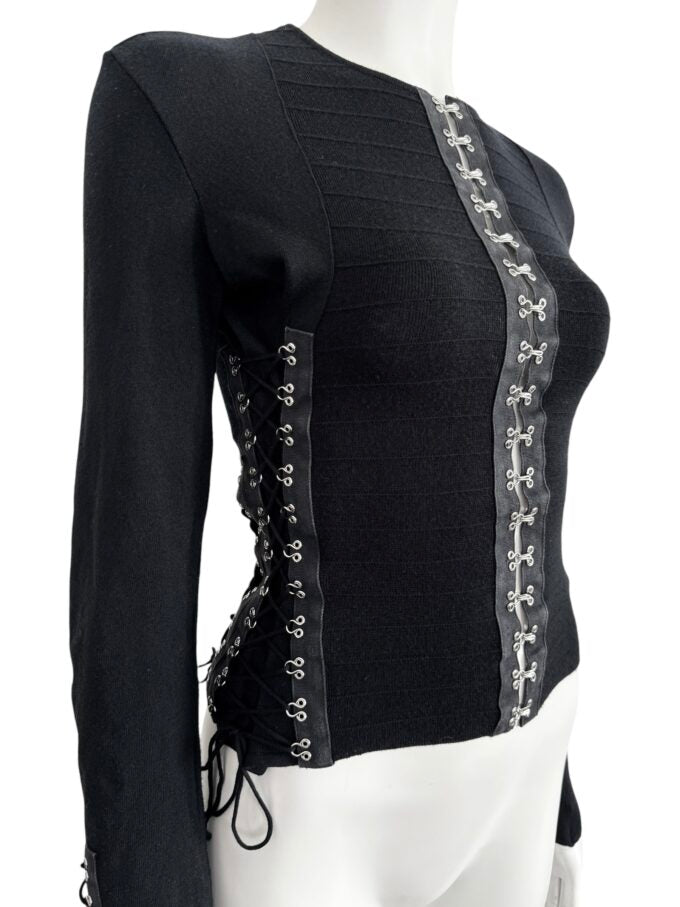 Pull à lacets John Galliano S/S 2003