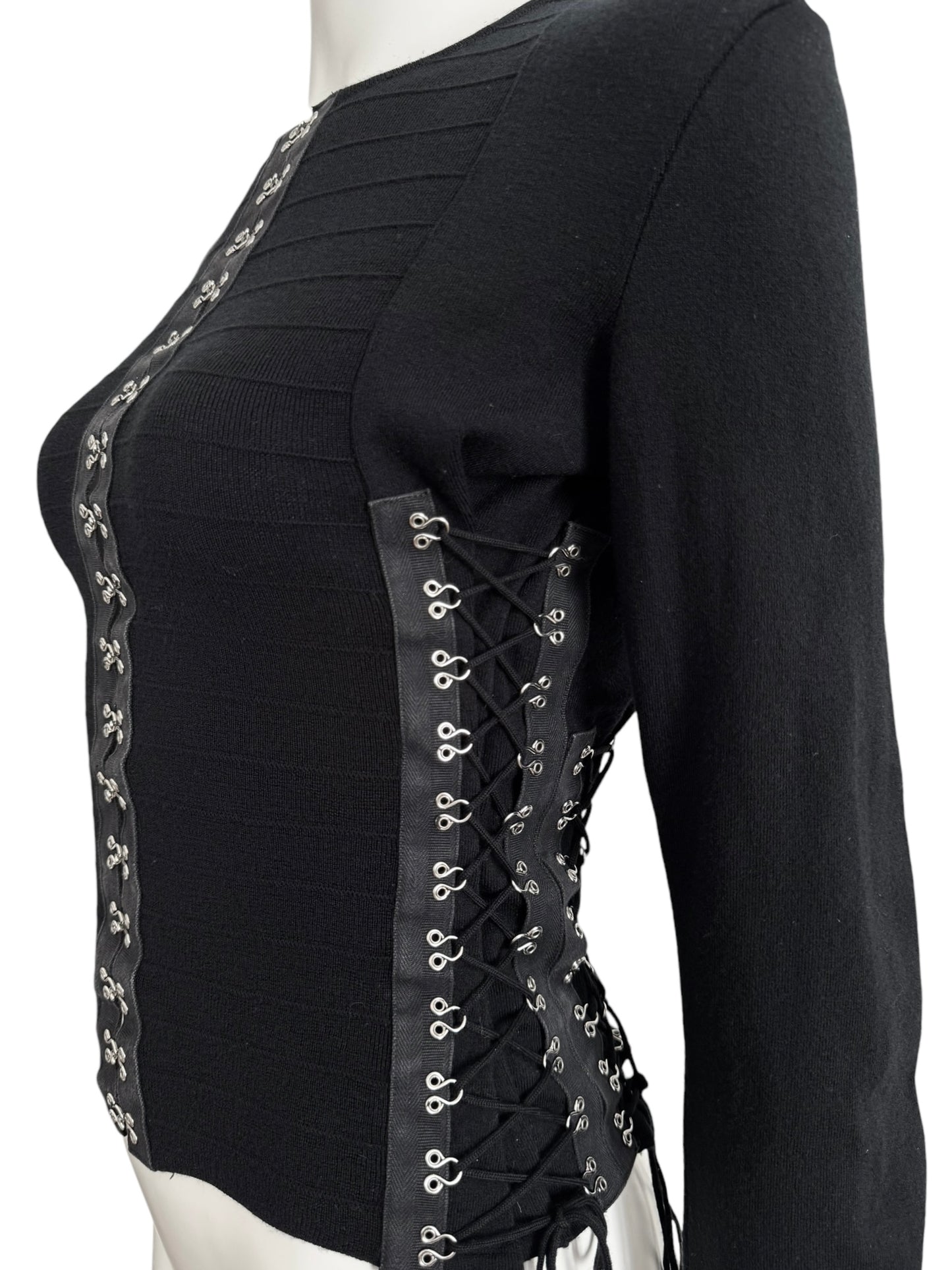 Pull à lacets John Galliano S/S 2003